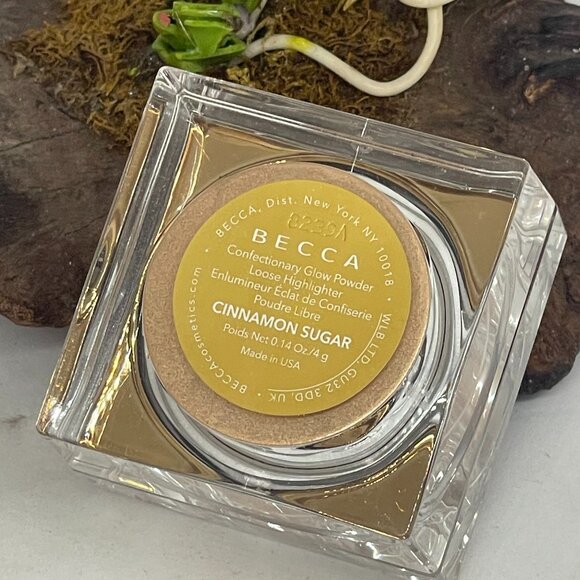 Becca Confectionary Glow Powder Loose Highlighter - Cinnamon Sugar - .14 oz -New - Picture 2 of 4
